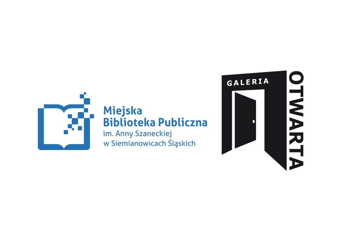 Miejska Biblioteka Publiczna logo, Galeria Otwarta logo